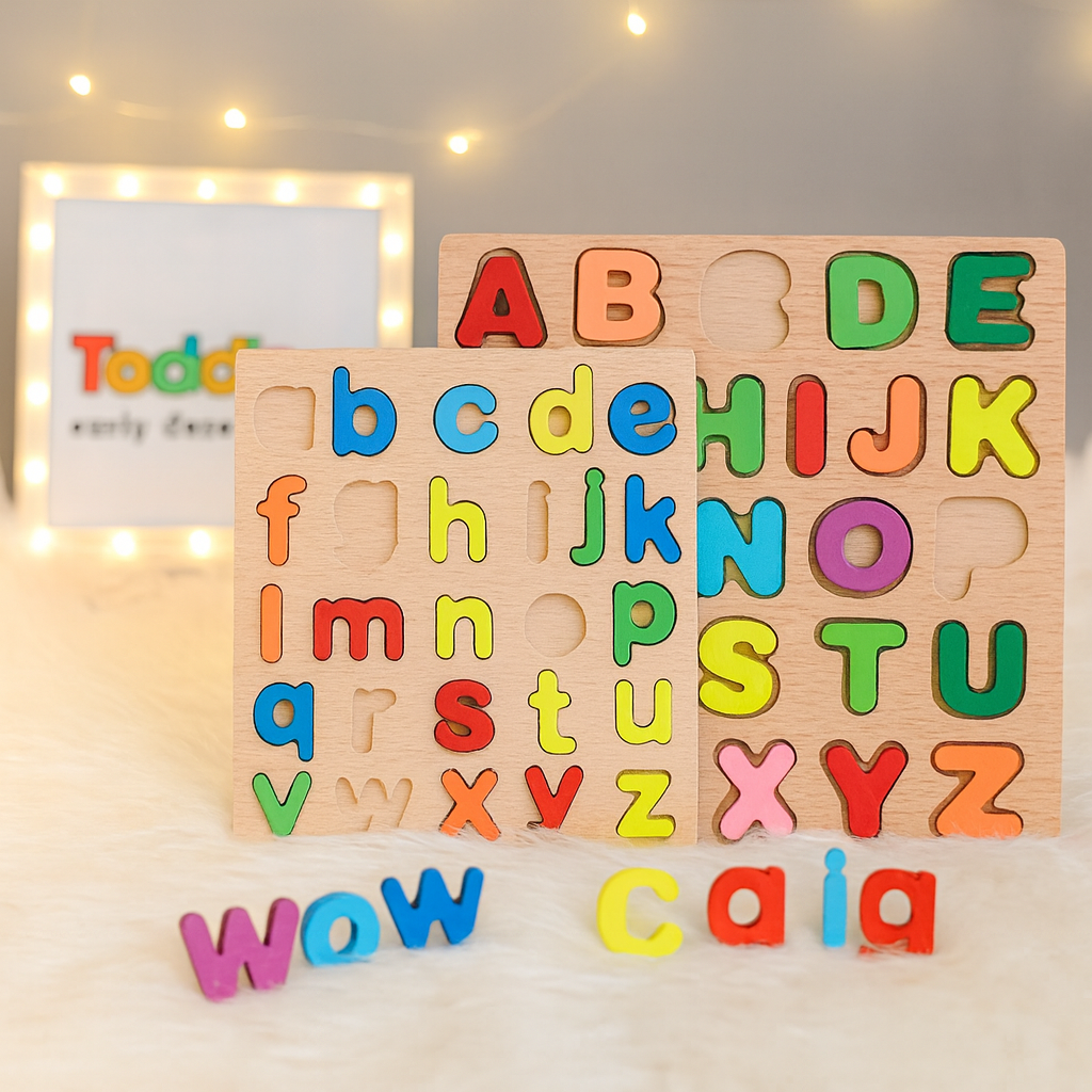 Wooden Alphabets for Kids | Small abc