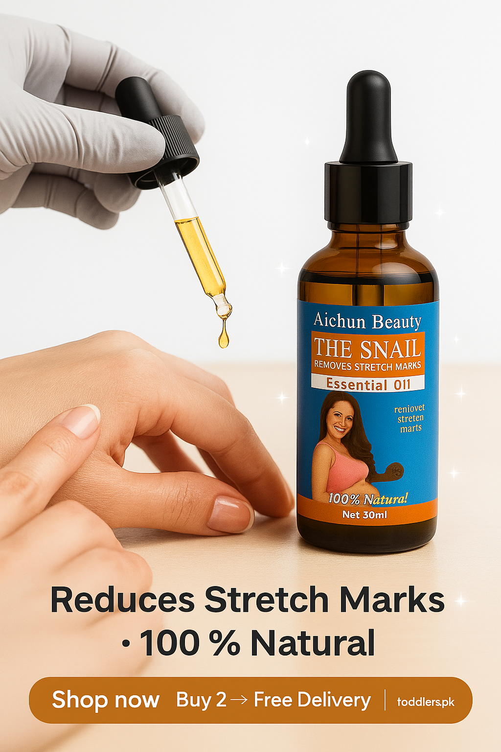 Removes Stretch Marks Oil (Buy 2 Get 10% OFF)