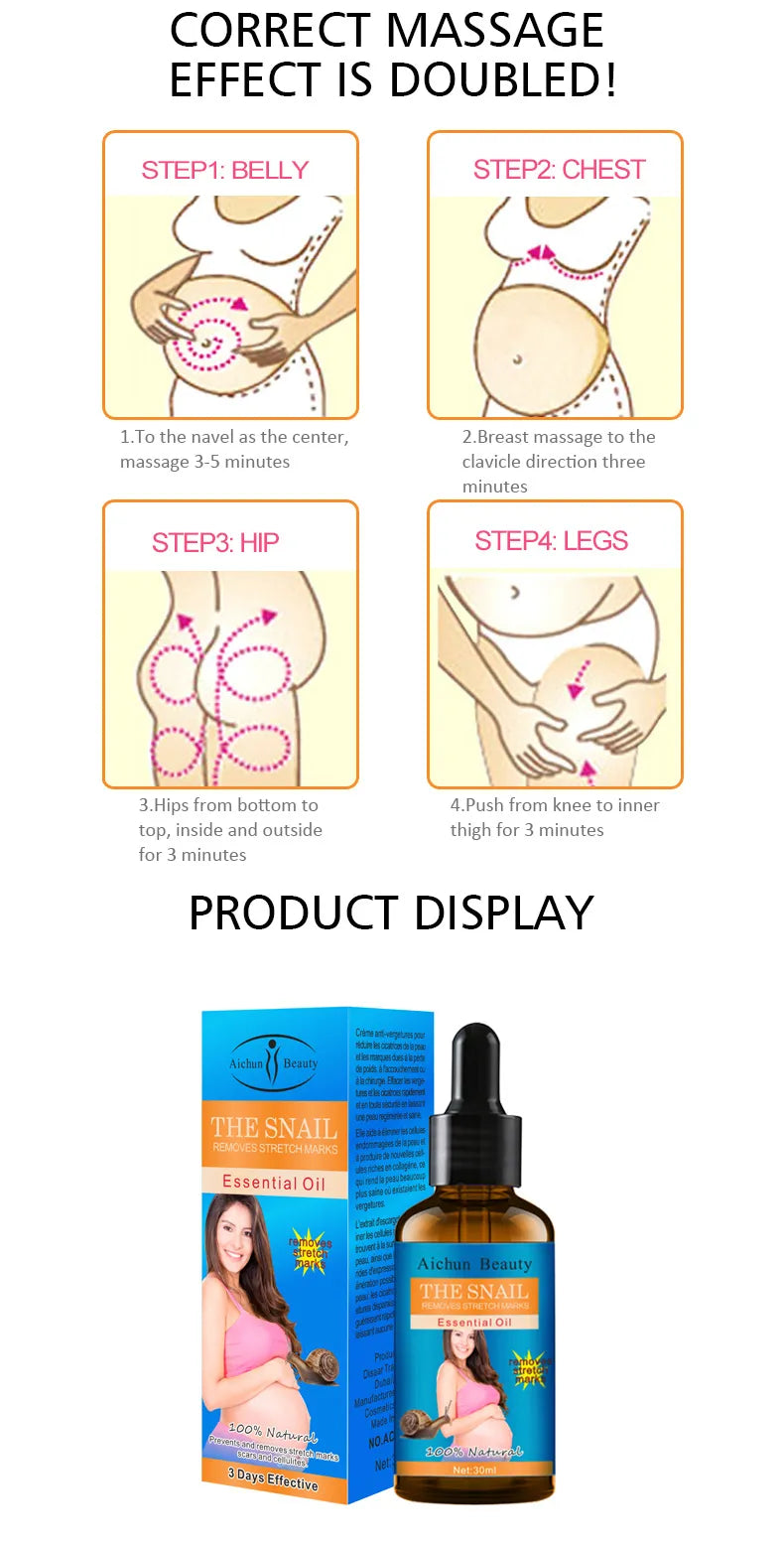 Removes Stretch Marks Oil (Buy 2 Get 10% OFF)