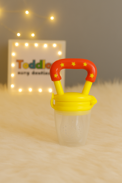 (3 Pcs) - Baby Fruit Feeder Pacifier – Fresh Food Nibbler for Infants