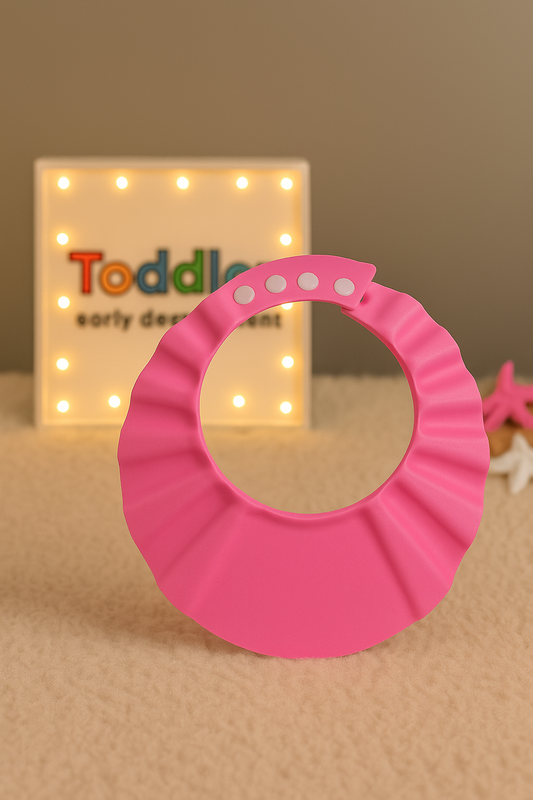 Silicone Baby Shower Cap – Adjustable Water Protection Hat for Toddlers