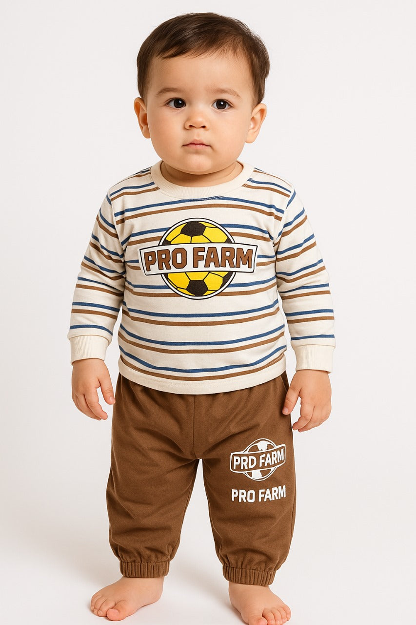 Baby Tracksuit - “Pro Farm Soccer Champ”