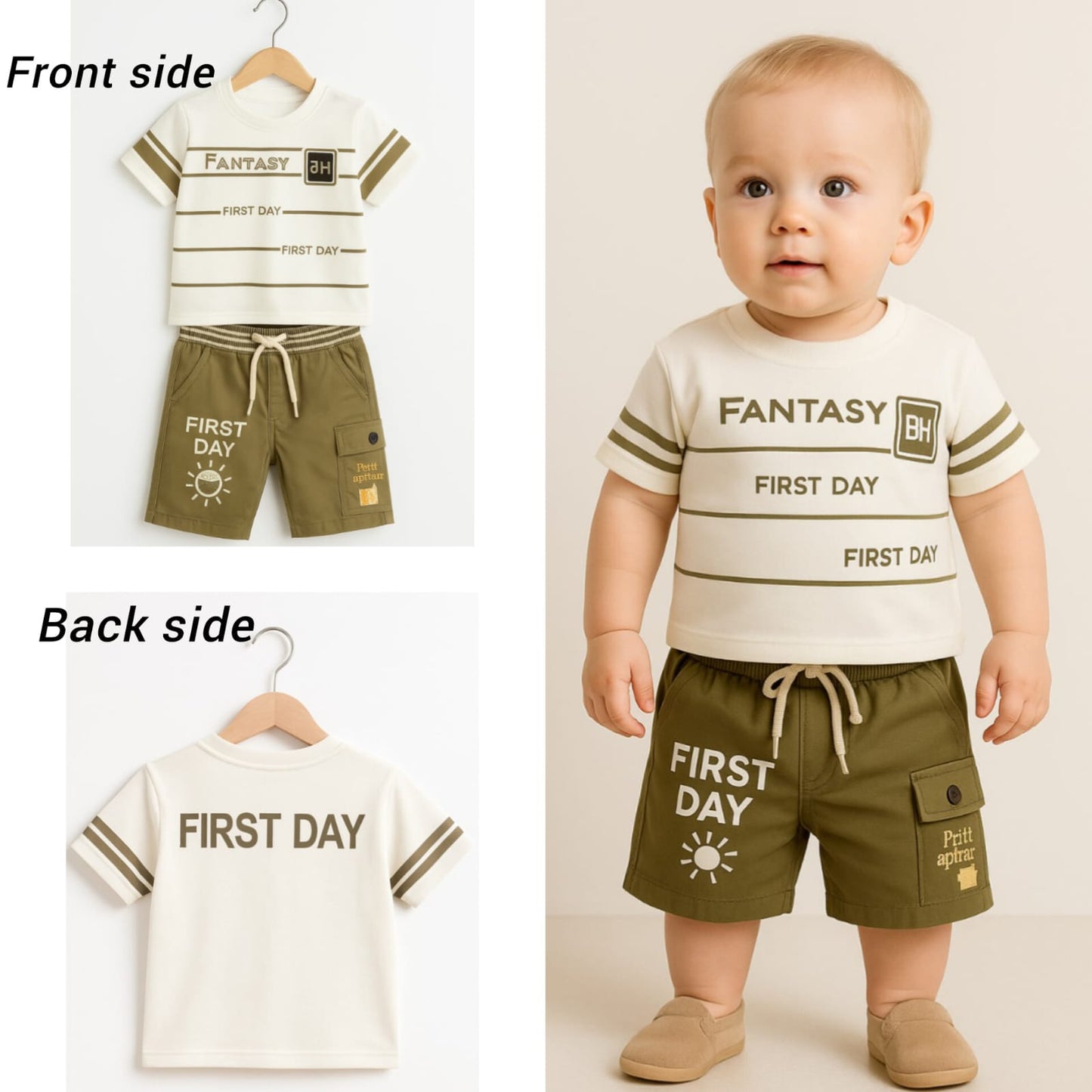 Cargo Shorts Set