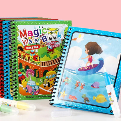 Magic Water Drawing Book | Reusable Magic Book