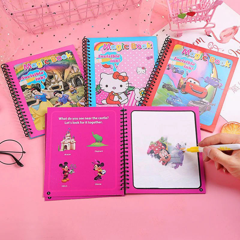 Magic Water Drawing Book | Reusable Magic Book